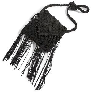 Topshop Macrame Crossbody Bag